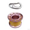 Scuba Diving Reel Snorkeling Safety Handle Spool Gray