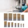 120 Stück 1/1,5/2/2,5/3/3,5 mm Spiralbohrer Sechs Größen Ti-beschichtete Bohrer Holzbohren