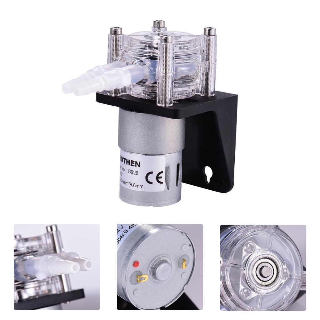 GROTHEN   12V Peristaltic Pump with Silicone Tubing High  Water Liquid Pump Dosing Vacuum Pump Self-Priming Anti-Corrosion    for   Aquari