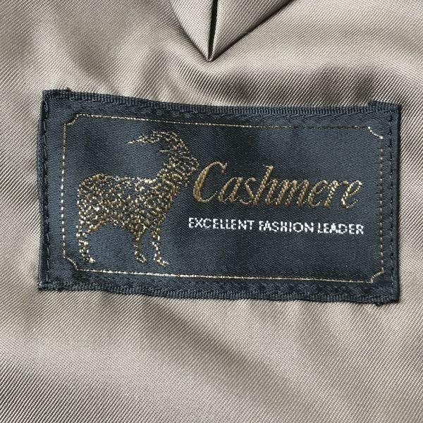 Made in Japan Legman Wool Cashmere Tailored Jacket Men S Brown Single Two Button Fully Lined Multi Pockets(USED)