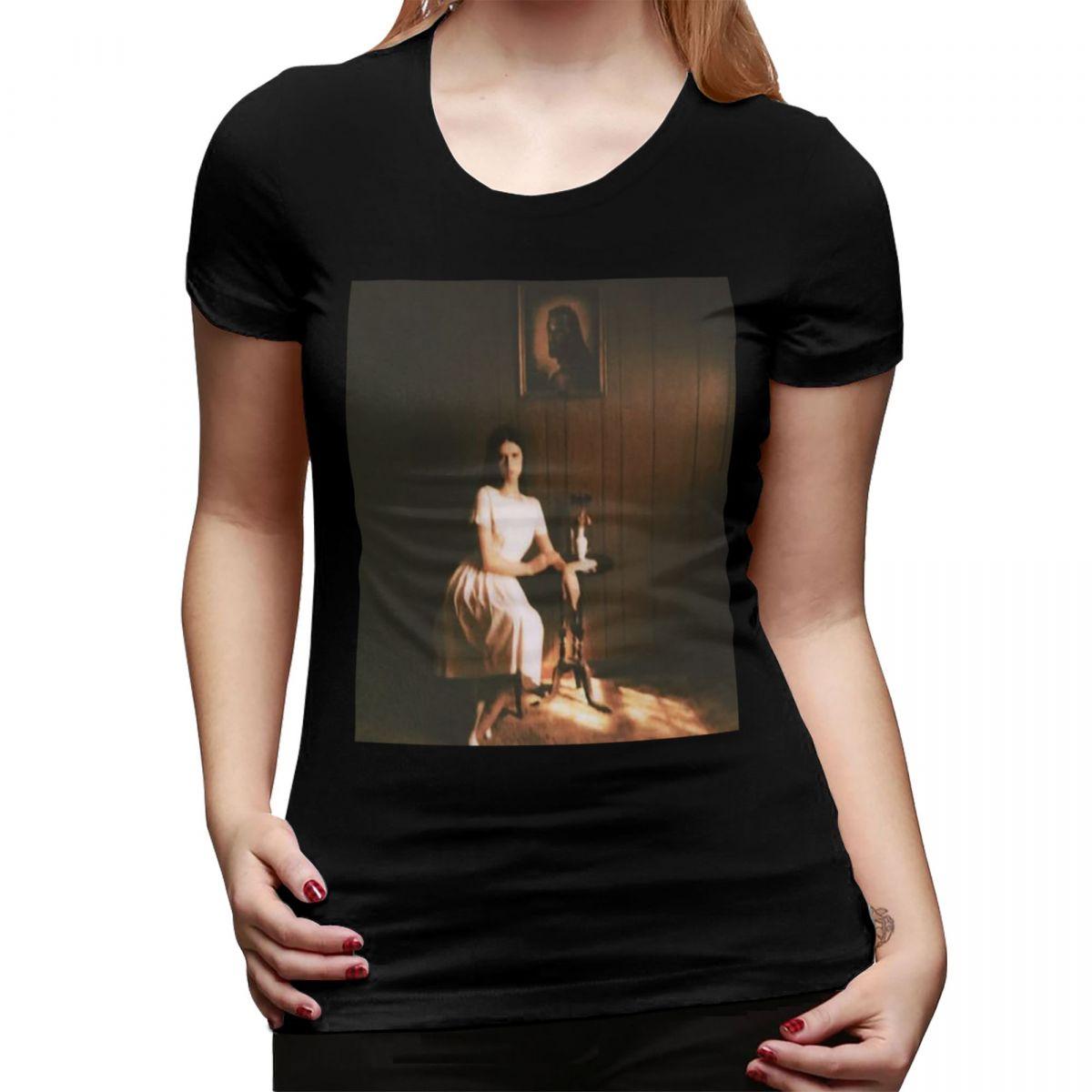 

Ethel Cain Singer Album Music Tour 2024 TShirt for Women Round Neck Streetwear T Shirts Womens Short Sleeve Clothes Tops 2XL