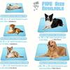 Pet Summer Cooling Mat Breathable Ice Silk Dog Bed Mat Washable Cooling Pad for Dogs Cats