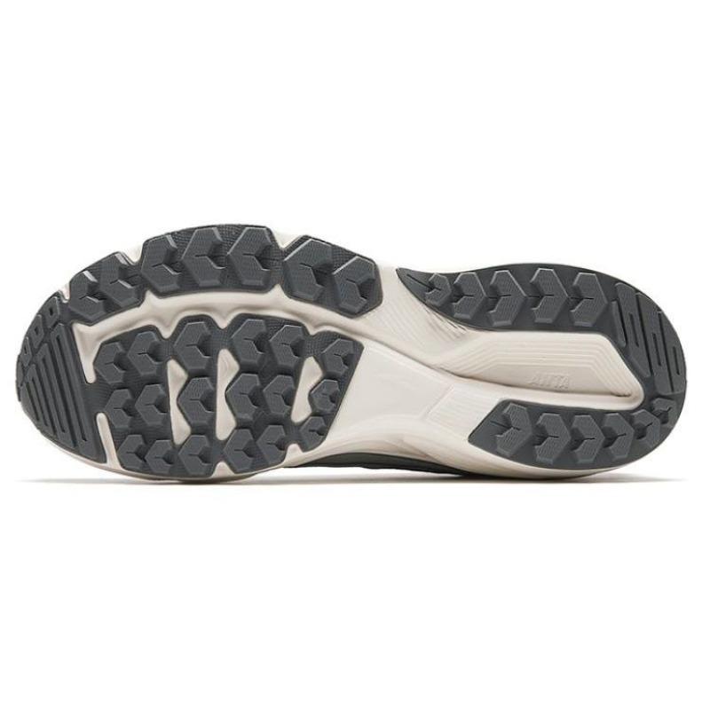 Anta Engine Men Low-top Casual Shoes Silver Cushioned Non-slip Durable Comfortable Versatile 112348863-3
