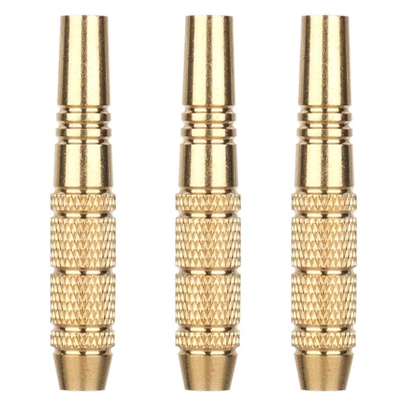 3Pcs/pack Dart Barrels Replacement Shafts Grip For Soft Tip Dart and Steel Tip Dart Play Professional Dart Accessories золотой
