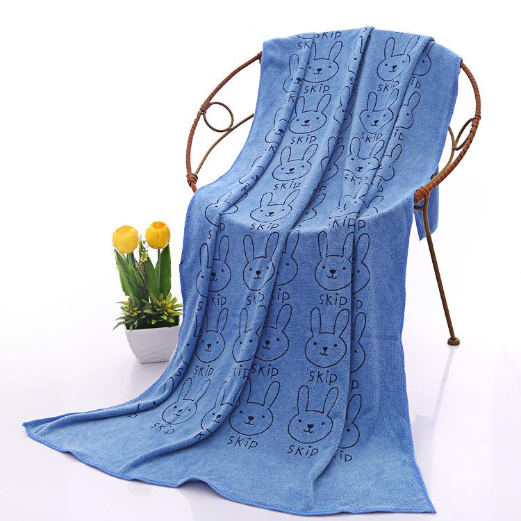 Gaoyang Cartoon Quick-Dry Children's Bath Towel, Water-Absorbent, 70x140cm, Adult & Beach Use