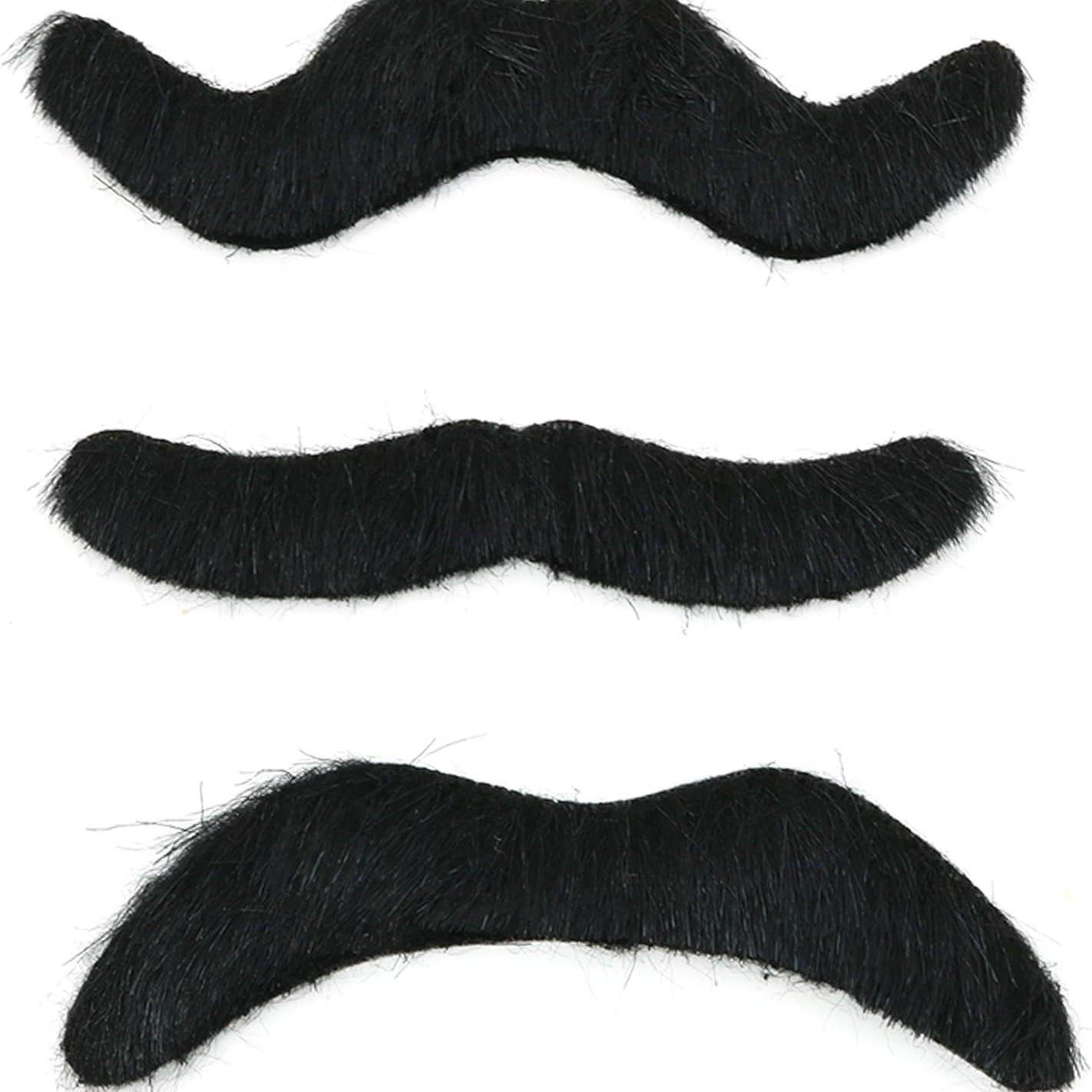Halloween Fake Beard & Mustache Costume Props One Size