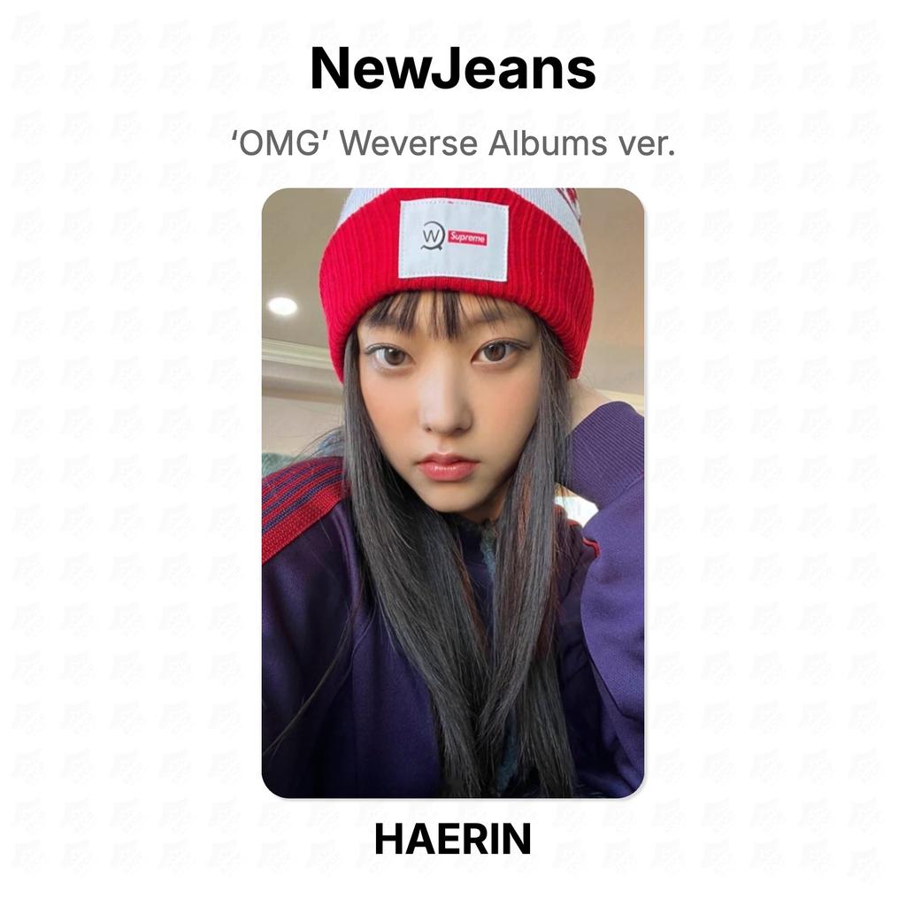 NewJeans ‘OMG’ Weverse Albums ver. Fototessera ufficiale