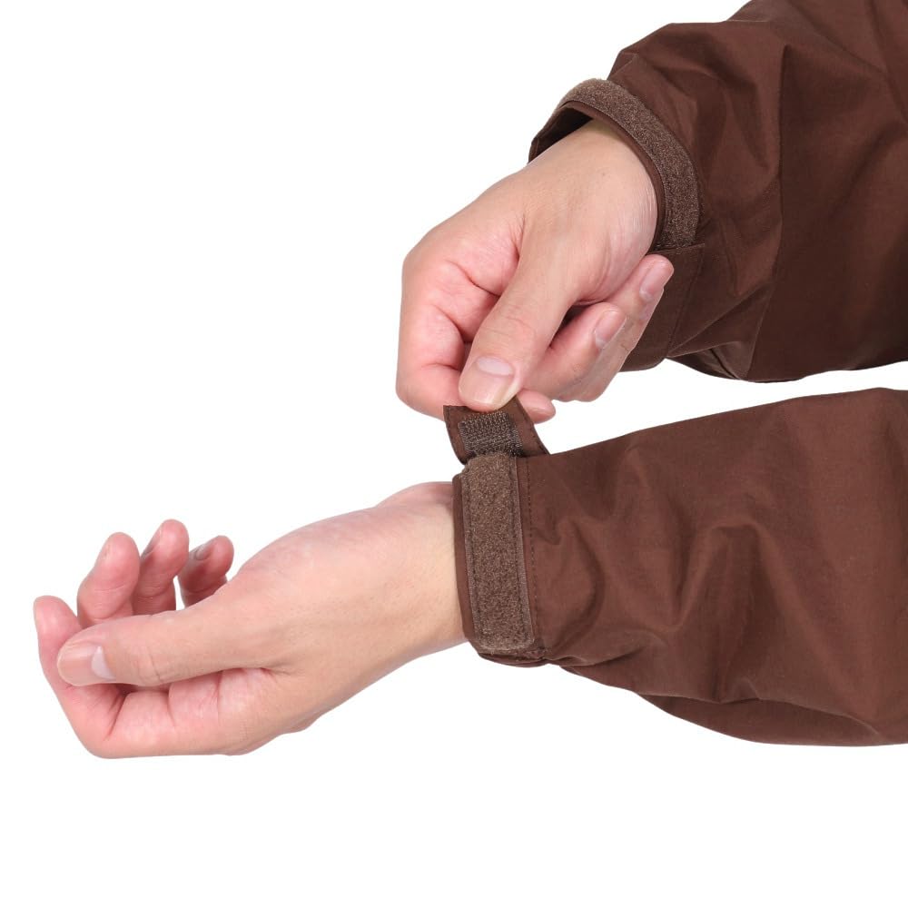The North Face Lightweight Compact Chicory XL Men's Water-Repellent, Jacket, Coffee,