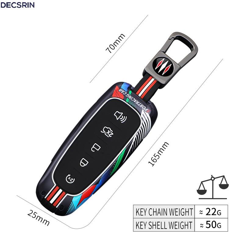 5 Buttons Car Remote Control Key Case Cover Shell Fob For Ford Escape Focus C Max Kuga Edge Explorer Taurus Keyring Accesories