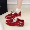 Women's Casual Shoes 2026 Autumn New Vintage Trend Outdoor Non Slip Running Shoes Lightweight Comfort Lace Up Soft Sole Sneakers