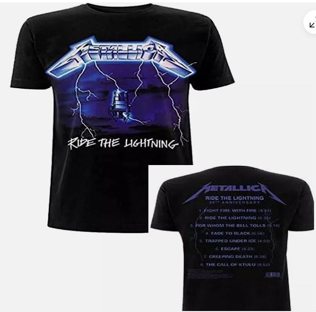 Metallica and justice for all t-shirt heavy metal t-shirt adult men's black new band singer t-shirt