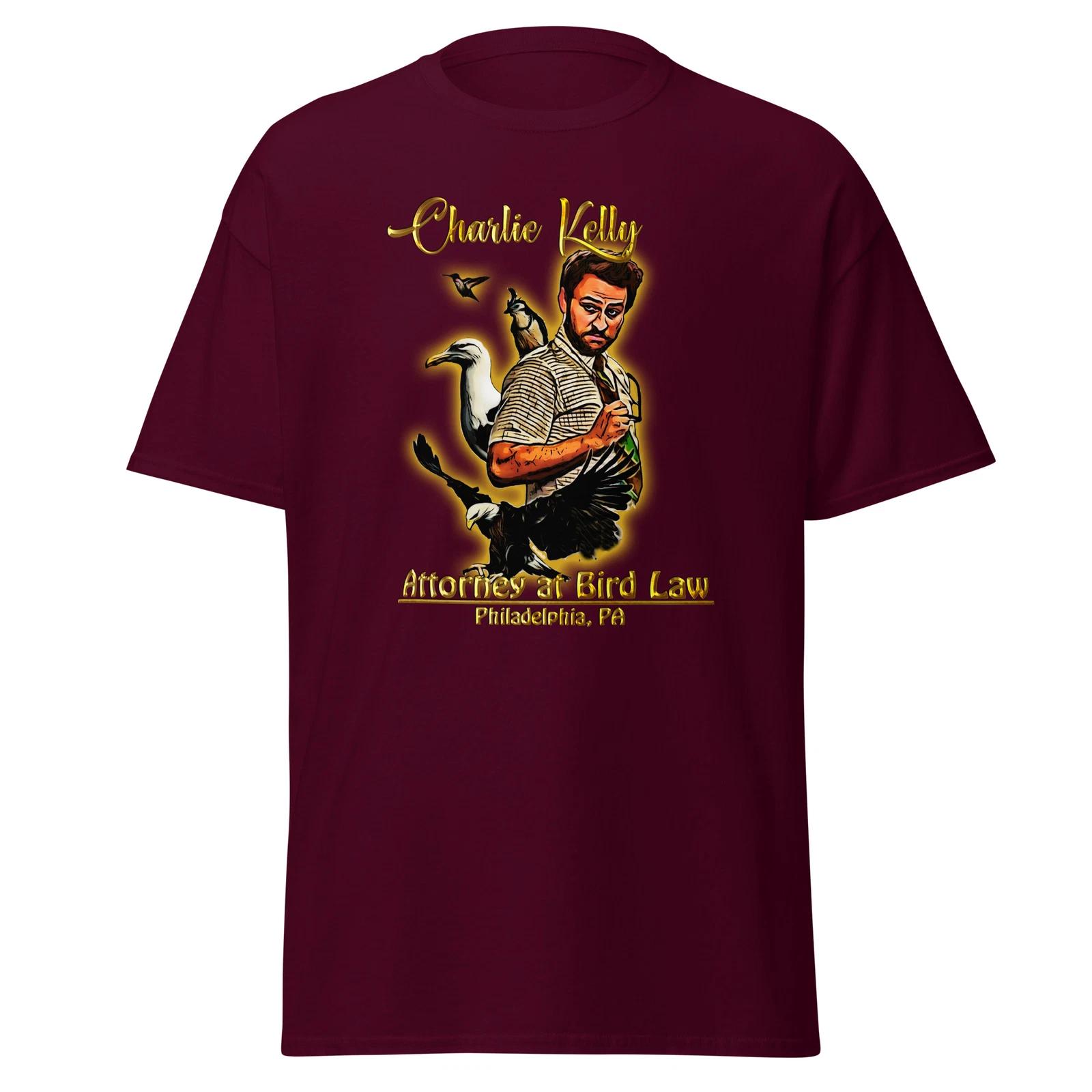Men s and Women s T-shirts It s always sunny classic tee Charlie kelly bird law XXXXL