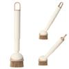 Long Handle Rotatable Pot Scrubber Stain Removal Cookware Cleaner Brush  for Pots Dishes Bowl