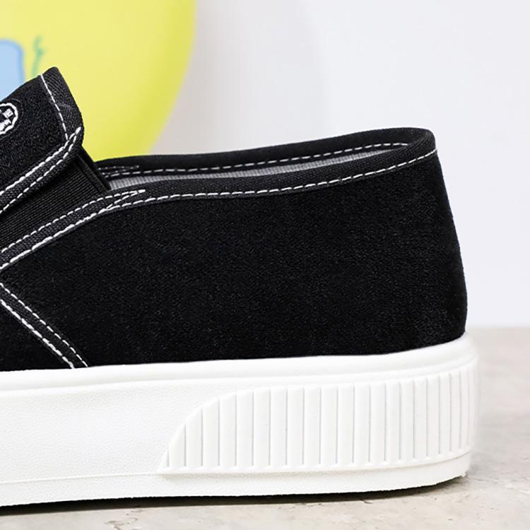 Damskie buty na wiosnę, buty na deskę, casualowe buty na płaskiej podeszwie, pojedyncze buty z motywem misia, jesienne buty z płótna, rozmiary 36-40