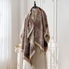 Elegant Double Sided Printed Pashmina Scarf from New Brand Ultra Soft, Warm with Fringe, Indispensable for Winter