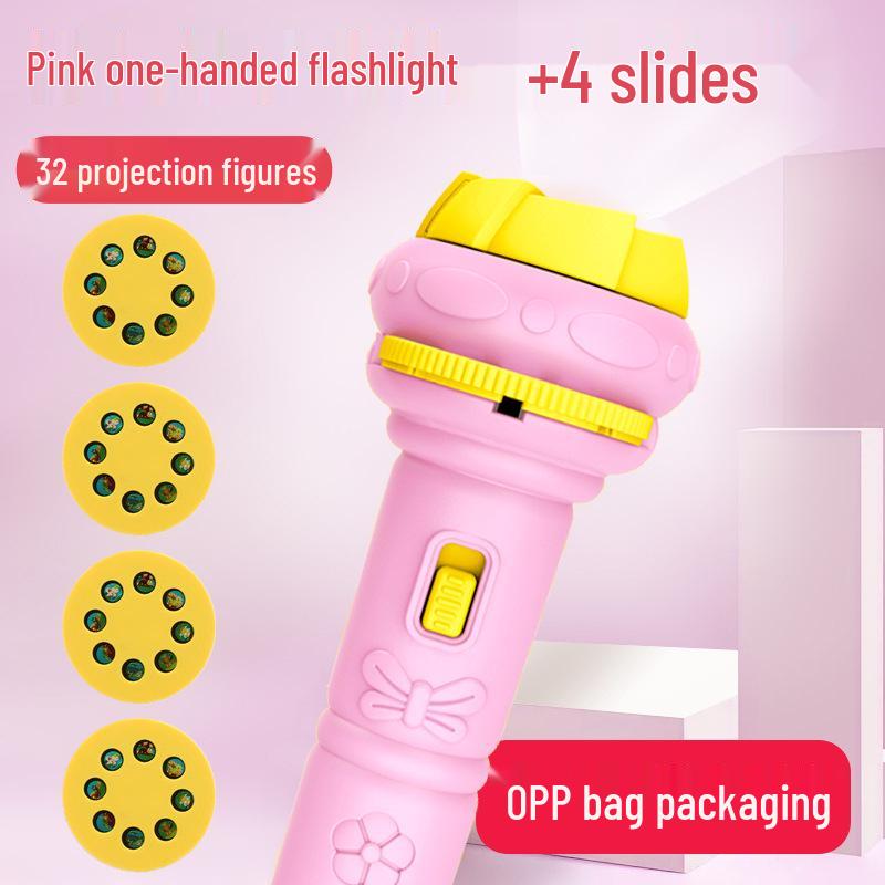 Kids' Educational Luminous Projection Flashlight Toy