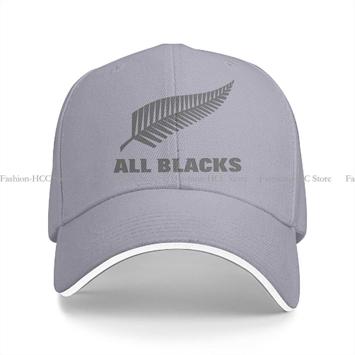 

Pure Color Dad Hats Grey Hat Sun Visor Baseball Caps New Zealand All Blacks Peaked Cap One Size