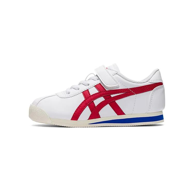 Onitsuka Tiger Tiger Corsair PreSchool 'Classic Red' (Unisex) White / Classic Red Kids' Casual Shoes 1184A051 101