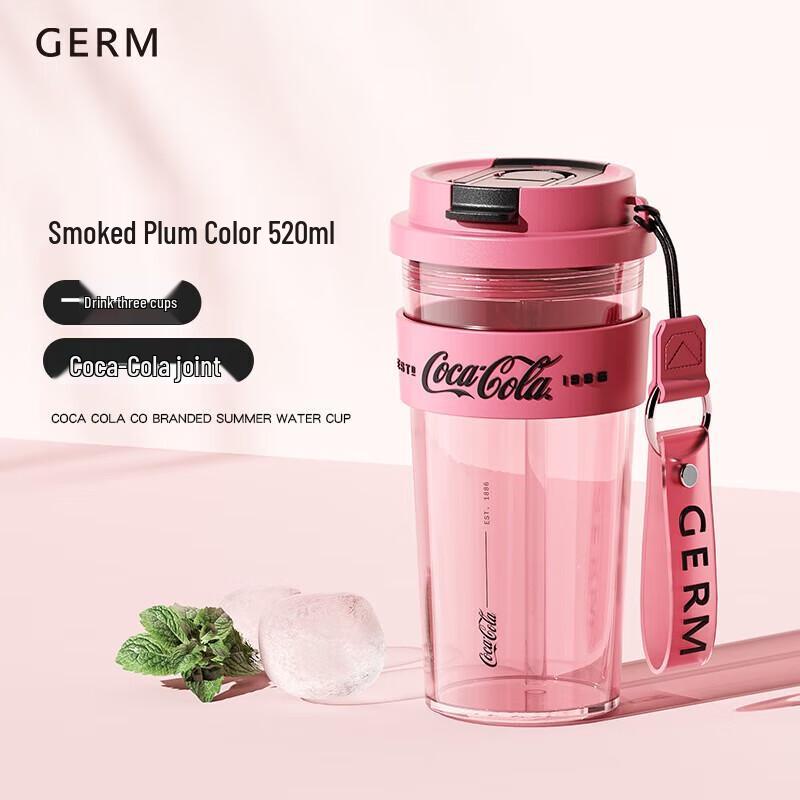 Germ Tritan Dual-Drink Straw Water Bottle