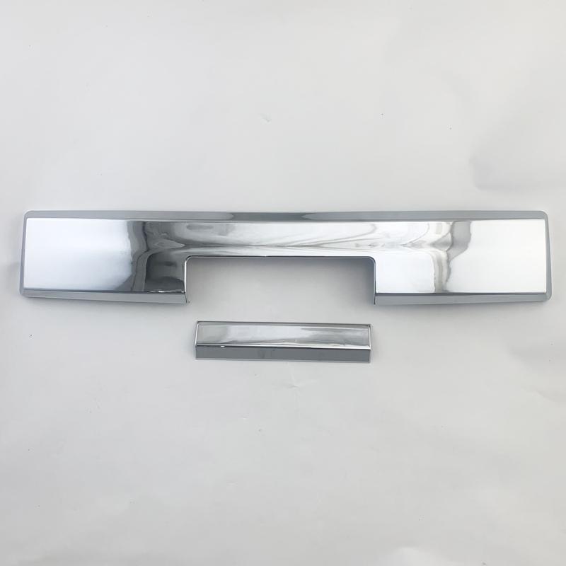 New Paste Style Car ABS Chrom Accessories Plated Rear Trunk Lid Cover Trim For Mitsubishi Triton L200