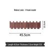 Nordic Punch-Free Solid Wood Coat Rack for Entrances, Walls, and Hallways.