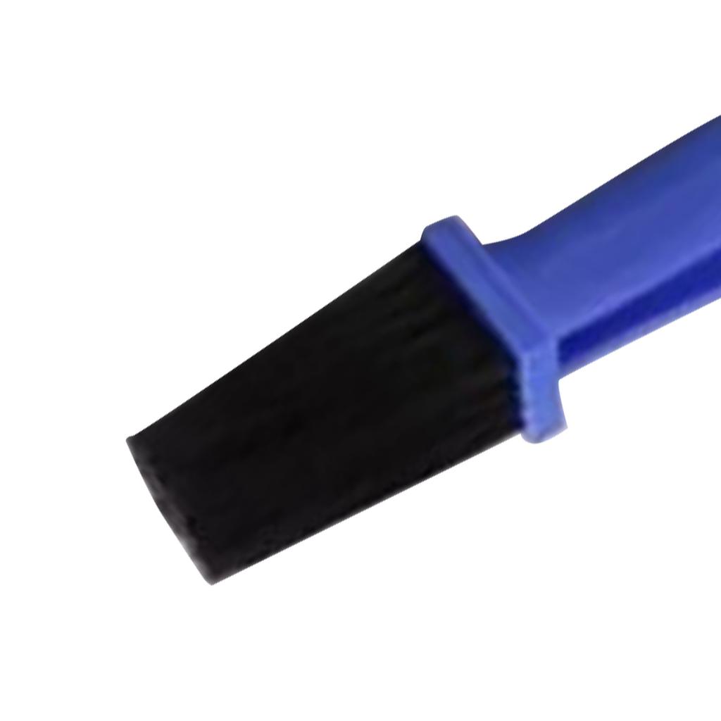 Motorcycle Chain Cleaning Brush Quick Powerful Cleaning 3 Sides Portable Comfortable Handle Chain Washer for Bicycle