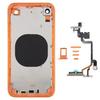 Back Housing Cover with Appearance Imitation of iP17 Pro for iPhone XR(Orange)