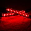 2PCS Car Red Len Led Rear Bumper Reflector LED Brake Light Tail Fog Lamp for Kia K3 Cerato Forte 2012-2016