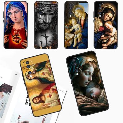 Fecioara Maria și Isus pentru Honor Magic 6 Pro 5 Lite 50 70 90 Husă pentru Honor X8a X9a X7 X8 X9 X6a X7a X8b X9b