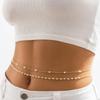 Double Layer Metal Waist Chain for Women Sexy Imitation Pearl Tassel Body Jewelry Chic Shell Sea Star Beach Bikini Belly Chains