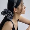 Check Paisley Big Scrunchie_2color