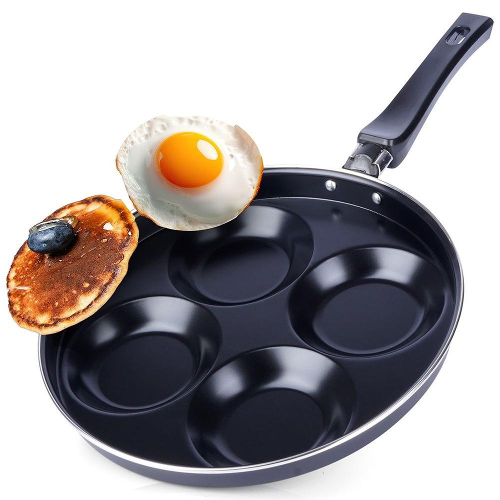 Orion 4-Tassen Antihaft-Eier- und Pfannkuchenpfanne 25cm