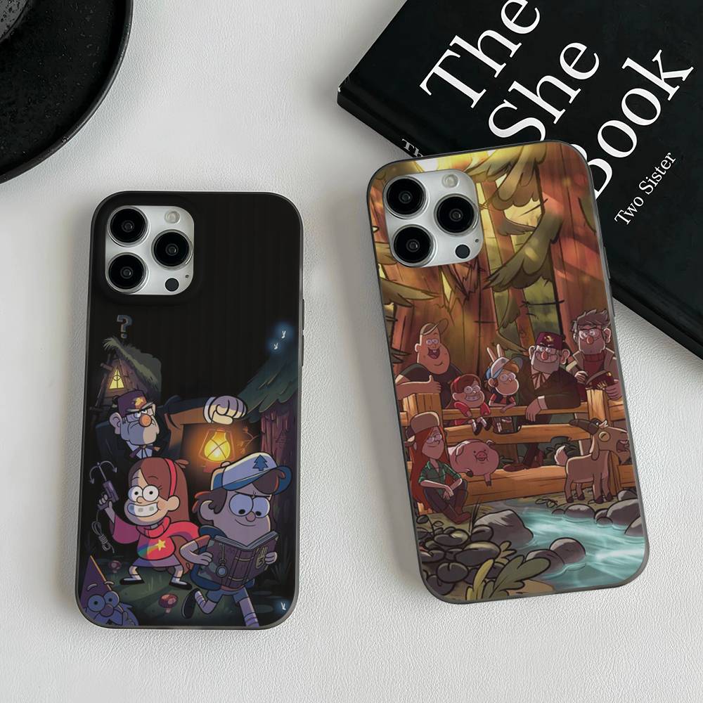 Gravity Falls Pig For IPhone 16 15 11 12 13 14 17 Pro Max PLUS Pro Soft Corrugated Silicone Back Phone Case