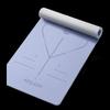 Yottoy TPE Anti-Slip Yoga & Fitness Mat with Alignment Lines