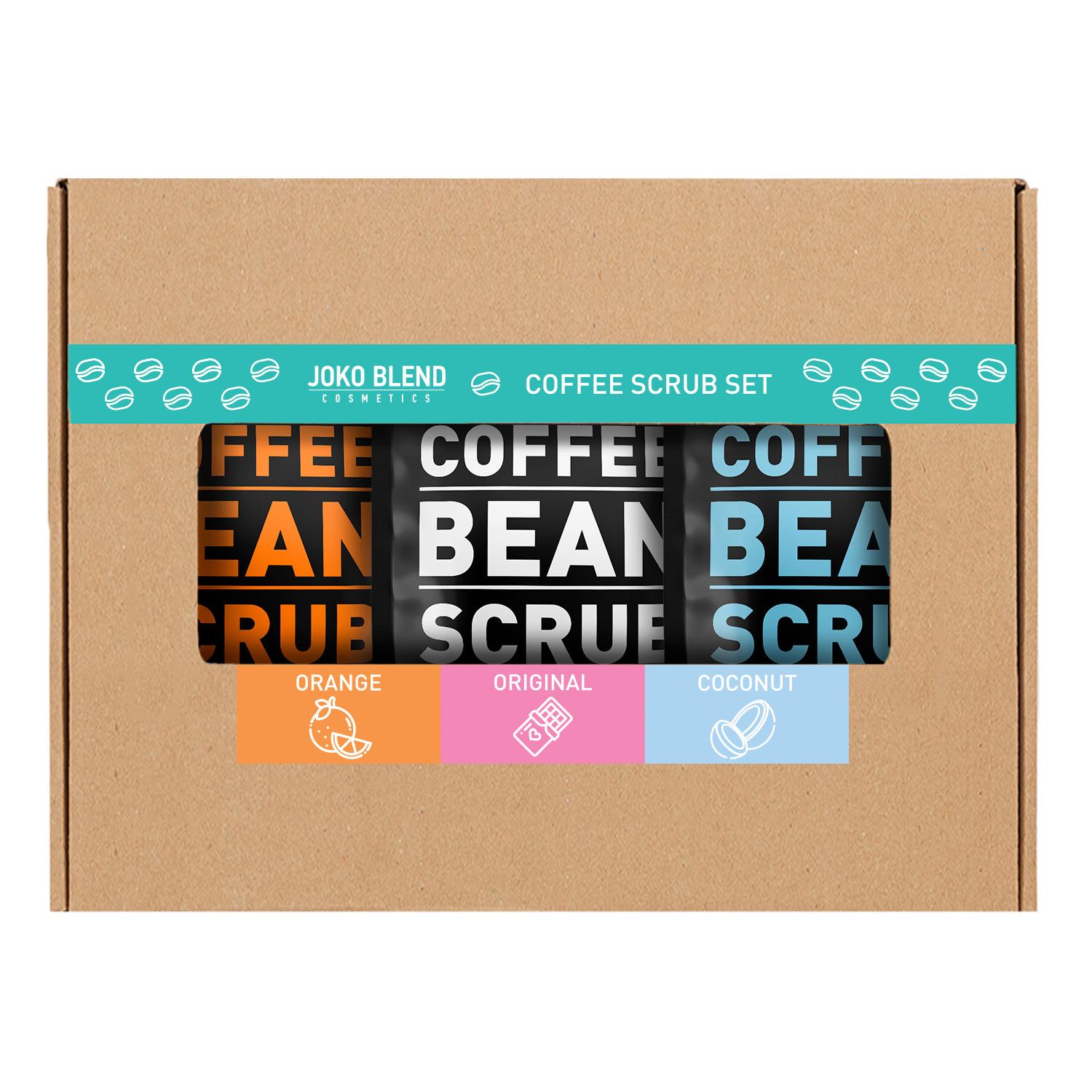 

Набір Coffee Body Scrub Joko Blend Set of 3
