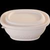 Disposable Corn Starch Square Food Container 450ml