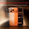 1Set Back Film with Lens Base Protective Film SET HD Clear for iPhone 17 Pro Max Hydrogel Film Protector Full Cover Protect IP17