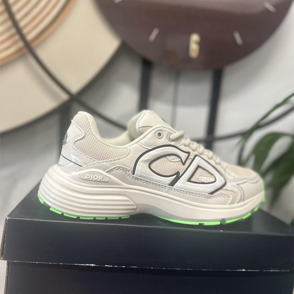 Sneakers Alphabet Casual Shoes Low Top Breathable Height Increase Men's and Women's Dad Shoes
