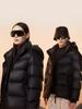 Black Gold Goose Down Hooded Jacket 2023 - Thickened Winter Edition for Couples