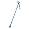 Faltbarer Gehstock 5   Faltbarer Leichter Druck Klettersupport   Höhenverstellbarer Aluminiumstock für Draußen Wandern
