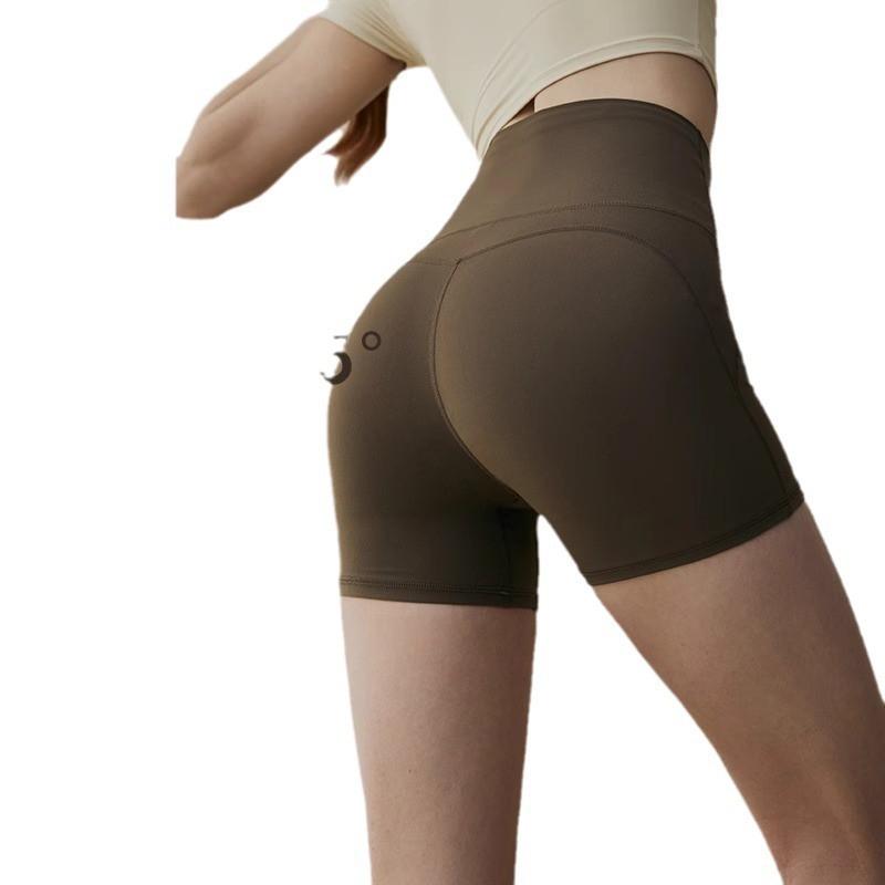 High-Waisted Yoga Shorts Women Workout Leggings Tight Fitness Cycling 3/4 Pants Quick-Dry Sportswear