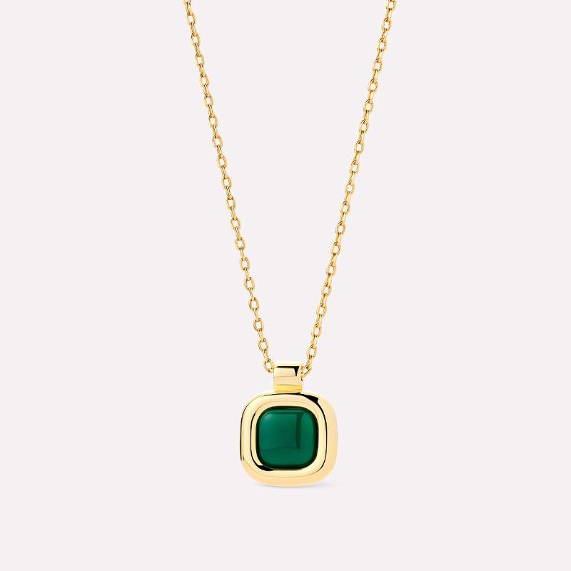 Fashion Personalized Zircon Camera Pendant Exquisite Simple Snake Bone Necklace Electroplated Gold Color Retention