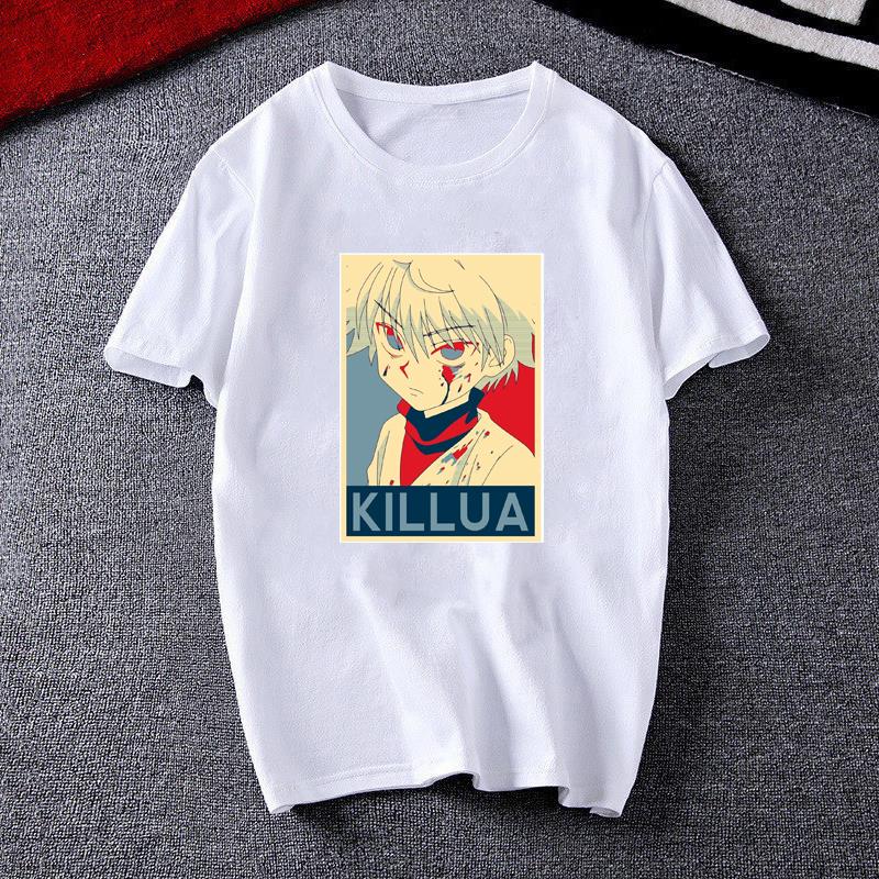 T-Shirt Killua Eyes Tshirt Casual Tops 