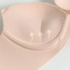 New Seamless Pure Desire Letter Shoulder Strap Underwear Women's Small Breasts Gather Small Breasts and Show Large Anti-sagging Deep V Bra