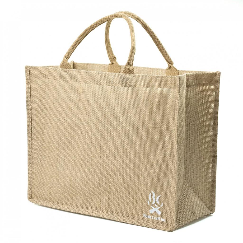 Bush Craft Bushcraft Hemp Tote Bag (BC) Beige Large