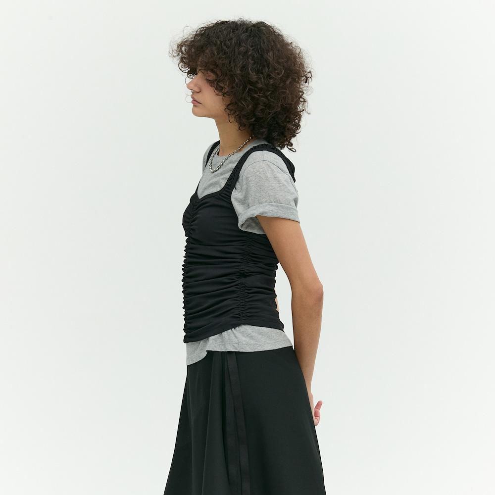 Ibiem Diagonal Wrap Skirt Emp7Wsk060