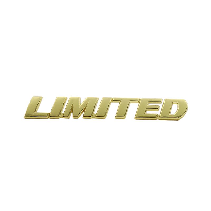 3D Premium Luxury LIMITED for Highlander SUV car Engine Hood Fender trunk Tail Rear Bonnet Nameplate Decal Emblem Badge Sticker