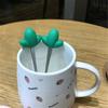 Gift Strawberry Cute Water Cup Super Cute Ceramic Cup with Lid and Spoon Korean Girl Student Mug Office