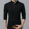 Men's Cotton T-shirt, Youth Men's Trendy Long Sleeved T-shirt, Men's Base Shirt
