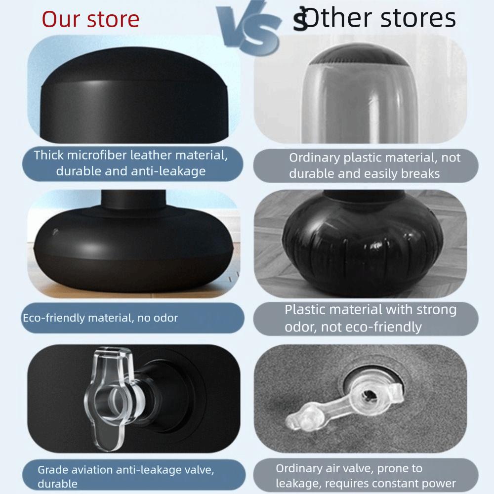 PVC Inflatable Punching Bag Thickened Free Standing Boxing Bag  Kids Fitness Training